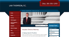 Desktop Screenshot of lawthompson.com